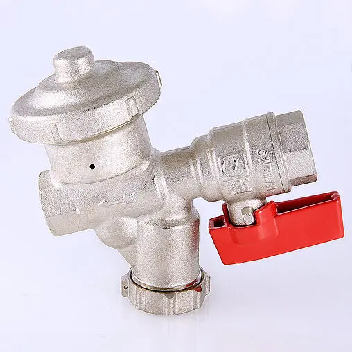 Кран шаровый с фильтром и редуктором давления ½&quot;в x ½&quot;в Valtec VT.300.N.04