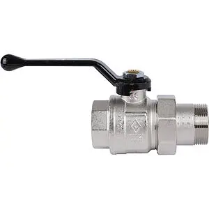 Кран шаровый с американкой 1½"в x 1½"н Bugatti New Jersey 09200007, 4