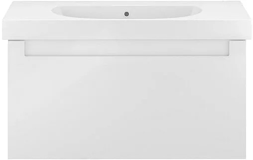 Тумба-умывальник подвесная Kerama Marazzi Buongiorno 100 белый BGN.100.1\WHT+BG.wb.100