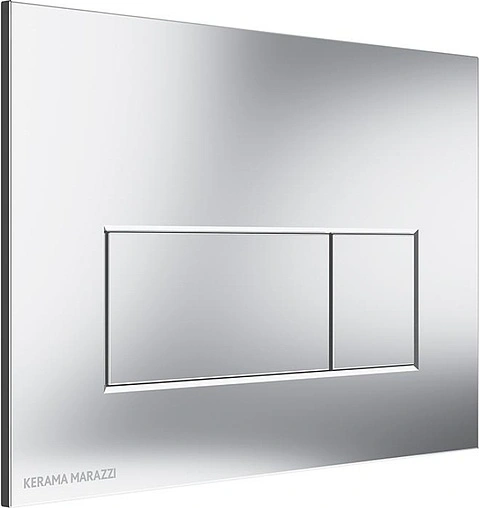 Клавиша смыва для унитаза Kerama Marazzi M571KM хром глянцевый