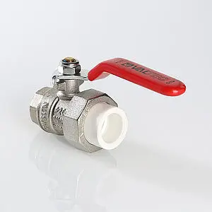 Кран шаровый с переходом на пп трубу 40мм x 1¼"в Valtec VTp.742.0.04007 Кран шаровый с переходом на пп трубу 40мм x 1¼"в Valtec VTp.742.0.04007, 5