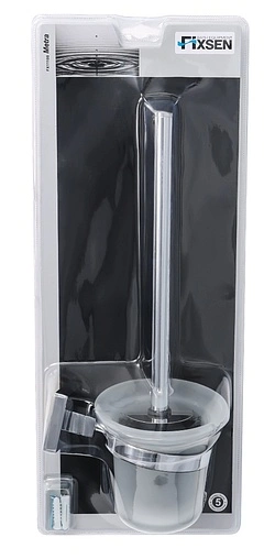 Ёршик для унитаза Fixsen Metra хром FX-11113 Ёршик для унитаза Fixsen Metra хром FX-11113