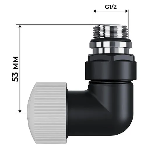 Комплект вентилей терморегулирующих трехосевых 15x1.0 x ½"н Royal Thermo Design Pro черный RATVXT11215BL Комплект вентилей терморегулирующих трехосевых 15x1.0 x ½"н Royal Thermo Design Pro черный RATVXT11215BL