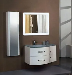 Зеркало с подсветкой Continent Relax Led 90x70 белый ЗЛП561 Зеркало с подсветкой Continent Relax Led 90x70 белый ЗЛП561, 4