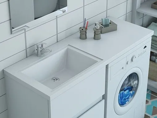 Раковина Эстет Даллас 130 L белый ФР-00002166