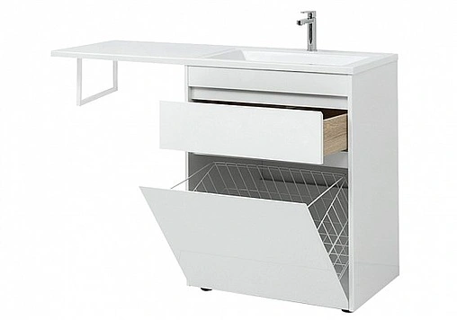 Тумба под умывальник напольная Aquanet Токио 68 белый 00239291