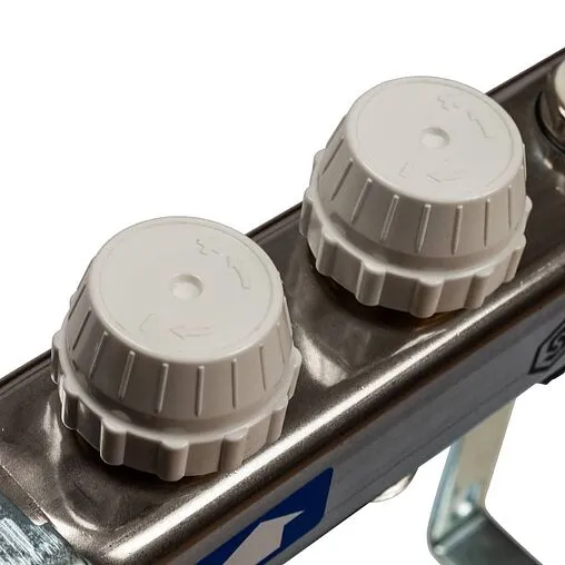 Группа коллекторная с расходомерами 5 отводов 1&quot;в/в x ¾&quot;ек Stout SMS-0927-000005