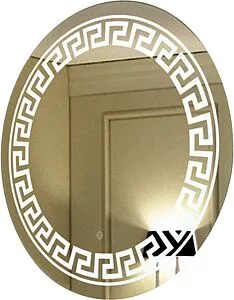 Зеркало с подсветкой Continent Meander Led 77 белый ЗЛП53, 1