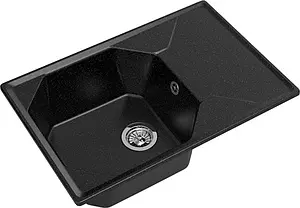 Мойка кухонная GranFest Unique U-740L черный Мойка кухонная GranFest Unique U-740L черный, 1