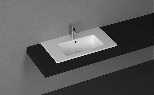 Раковина ISVEA SistemaT 71 белый 10SL50071SV