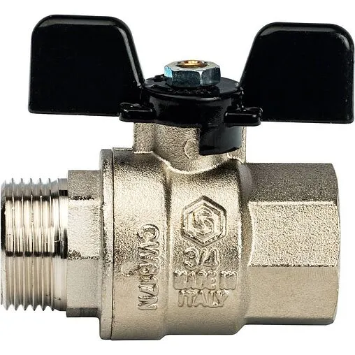 Кран шаровый ¾"в x ¾"н Stout ГОСТ Р 59553-2021 SVB-0004-200020