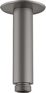 Держатель верхнего душа на потолок Hansgrohe Raindance 100 шлифованный чёрный хром 27479340 Держатель верхнего душа на потолок Hansgrohe Raindance 100 шлифованный чёрный хром 27479340, 1