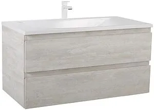 Тумба под умывальник подвесная Cezares Molveno 90 Legno Bianco MOLVENO-90-2C-SO-LB Тумба под умывальник подвесная Cezares Molveno 90 Legno Bianco MOLVENO-90-2C-SO-LB, 4