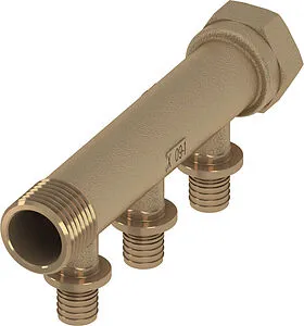 Коллектор распределительный проходной 3 отвода ¾&quot;в/н x 16мм TECEflex 712202, 1