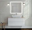 Тумба-умывальник подвесная Kerama Marazzi Plaza Modern 100 белый PL.M.100.2\WHT+PL.wbi.55.1+