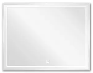 Зеркало с подсветкой Aquaton Уэльс 100 с подогревом белый 1A208002WA010, 1