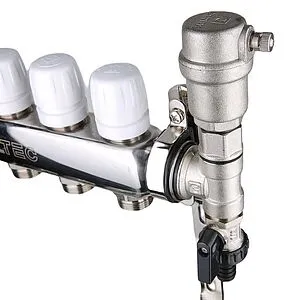 Группа коллекторная без расходомеров 6 отводов 1&quot;в/в x ¾&quot;ек Valtec VTc.588.EMNX.0606, 3