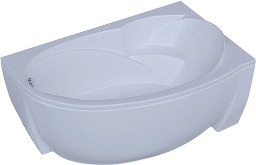 Ванна акриловая Aquatek Бетта 160x97 R с фронтальной панелью с каркасом (вклеенный) BET160-0000028