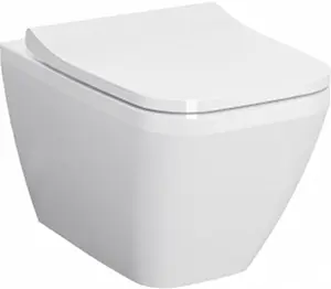 Унитаз подвесной безободковый VitrA Integra Square Rim-Ex белый 7082B003-0075, 1