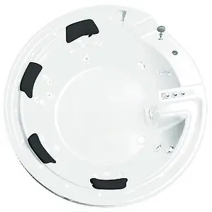 Ванна акриловая с гидромассажем Gemy 190x190 G9090 B Ванна акриловая с гидромассажем Gemy 190x190 G9090 B, 4