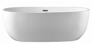 Ванна акриловая отдельностоящая Swedbe Vita 169x80 8837, 1