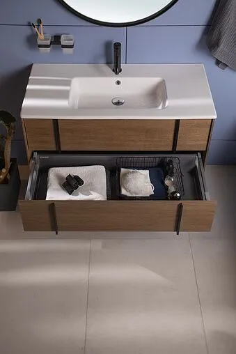 Тумба-умывальник подвесная Allen Brau Reality 100 дуб 1.32007.NO+