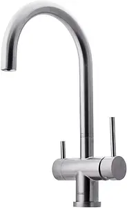 Смеситель для кухни с подключением к фильтру Swedbe Selene Plus нержавеющая сталь 8042, 3