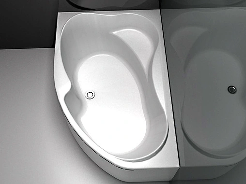 Ванна акриловая Aquanet Capri 160x100 L 00203911