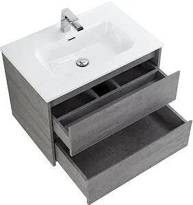Тумба под умывальник подвесная BelBagno KRAFT 70 Cemento Grigio KRAFT-700-2C-SO-CG Тумба под умывальник подвесная BelBagno KRAFT 70 Cemento Grigio KRAFT-700-2C-SO-CG, 4