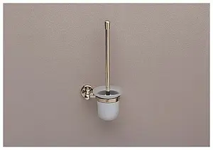 Ёршик для унитаза Aquanet золото 4688, 4