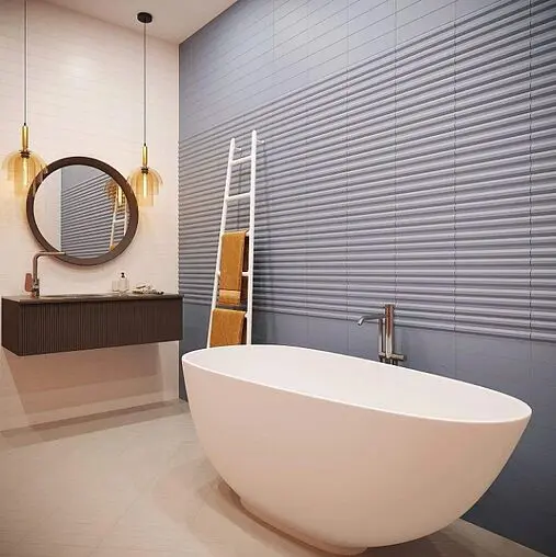 Ванна отдельностоящая из искусственного камня Toni Arti Trivero 160x70 c переливом TA-PT17070P