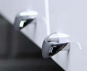 Шкаф двухстворчатый Айсберг Волна 02-50 белый DA1065HR, 4