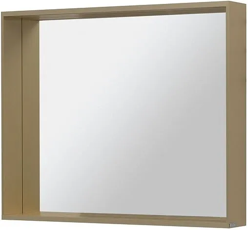 Зеркало с подсветкой Allen Brau Priority 75x90 латунь браш 1.32019.03