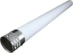 Коаксиальная труба Ø 80мм L=1000мм с наконечником Vaillant RNC 0020199428