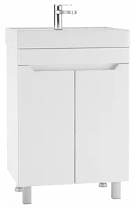 Тумба-умывальник напольная Айсберг Мечта 60 белый DM2309T+4607152361674 Тумба-умывальник напольная Айсберг Мечта 60 белый DM2309T+4607152361674, 1