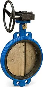 Затвор дисковый поворотный межфланцевый Ду400 Ру10 Ci 03.01.ЗПД4000 Затвор дисковый поворотный межфланцевый Ду400 Ру10 Ci 03.01.ЗПД4000, 1