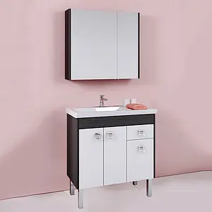 Шкаф-зеркало Aqwella Komandor 80 венге магия Kom.04.08/VM, 2