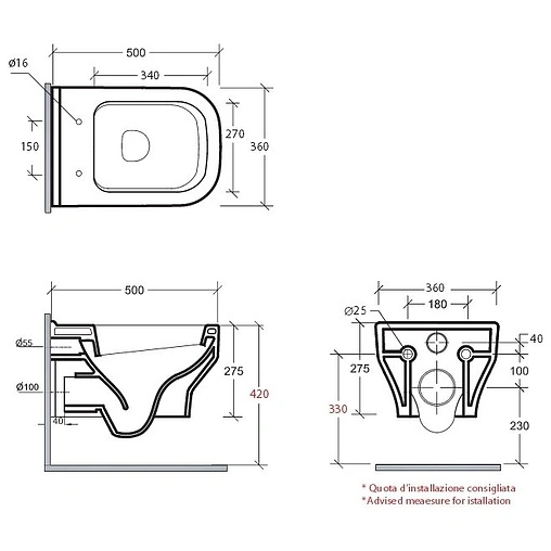 Унитаз подвесной Olympia Synthesis белый SYN120201