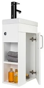 Тумба-умывальник подвесная IDDIS Torr 40 белый TOR40W1i95K Тумба-умывальник подвесная IDDIS Torr 40 белый TOR40W1i95K, 3