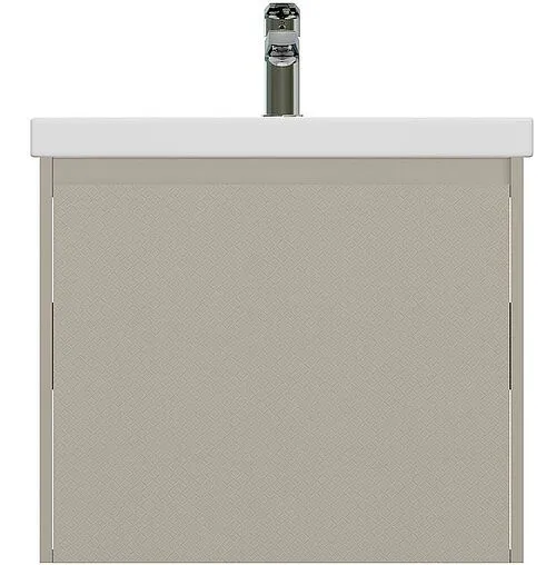 Тумба-умывальник подвесная Cersanit Grande 60 бежевый 64309+S-UM-COM60/1-w