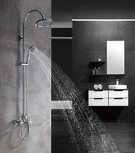 Душевая система со смесителем для ванны Lemark Duetto хром LM5762C Душевая система со смесителем для ванны Lemark Duetto хром LM5762C, 5