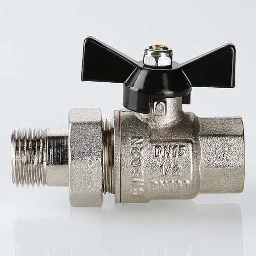 Кран шаровый с американкой ½&quot;в x ½&quot;н Valtec Perfect VT.327.N.04