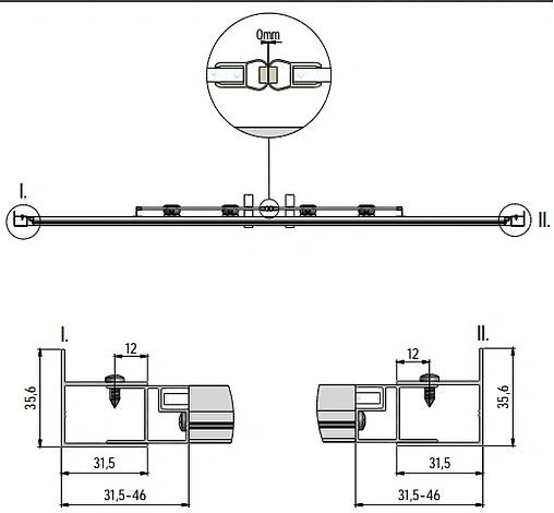 Душевое ограждение 1600x800мм прозрачное стекло Roltechnik Lega Line LLD4+LLB/1600*800 574-1600000-00-02+553-8000000-00-02
