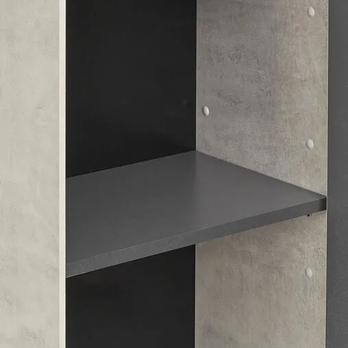 Шкаф Aquaton Сохо 35 слэйт\галька серая 1A258403AJ9A0