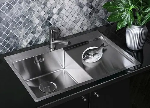 Мойка кухонная Omoikiri Akisame 86-IN-L нержавеющая сталь 4993760