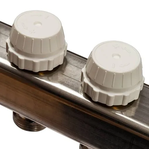 Группа коллекторная с расходомерами 4 отвода 1"в/в x ¾"ек Stout SMS-0927-000004