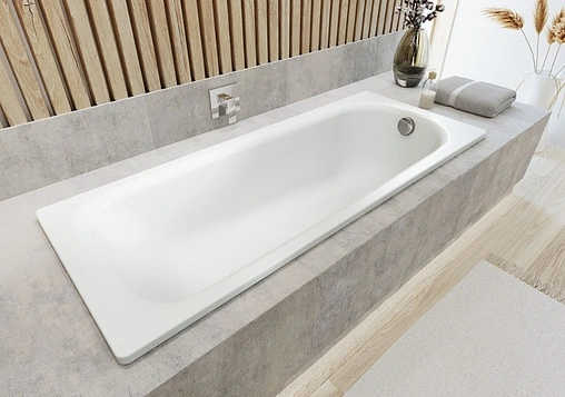 Ванна стальная Kaldewei Saniform Plus 170x70 mod. 363-1 anti-slip (полный)+easy-clean белый 111834013001