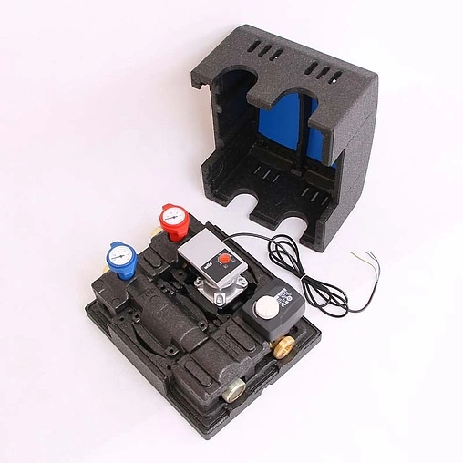 Насосный модуль с 3-х ходовым смесительным клапаном и сервоприводом 1½&quot;н х 1&quot;в WATTS HKM25 10026263 с насосом Wilo Yonos Para 25/6 180