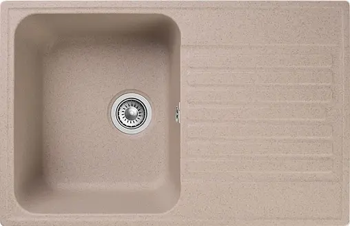 Мойка кухонная GranFest Quarz GF-Z78 песочный