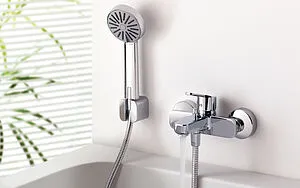 Смеситель для ванны Kludi Logo Neo хром 376810575 Смеситель для ванны Kludi Logo Neo хром 376810575, 4